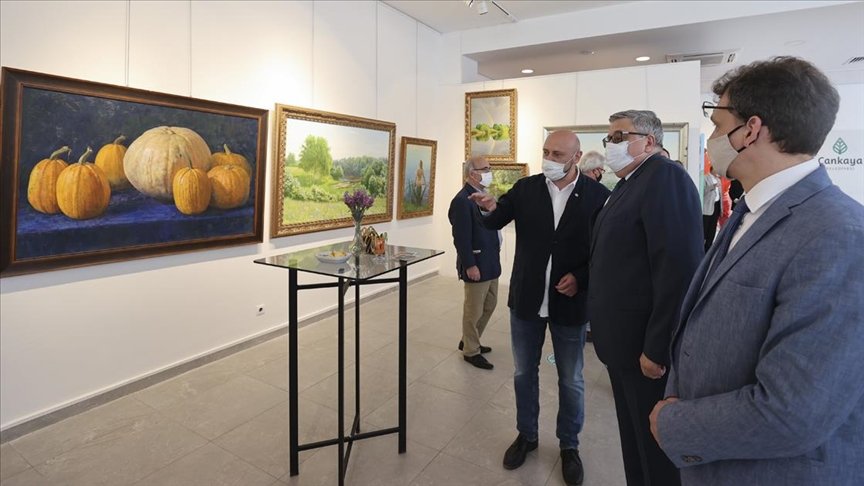 ‘Türkiye’de Rus ressamları’ sergisi Ankara’da açıldı
