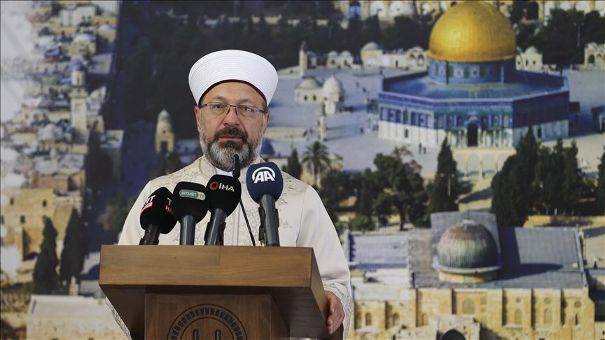 ‘Kudüs ve Filistin konusunda bilincimizi canlı tutmak için vaaz, hutbe ve açıklamalarımız devam ediyor’