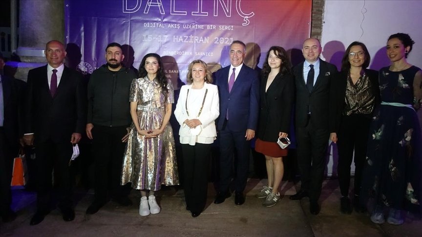 Dijital sanat sergisi ‘Dalınç’ sanatseverlerle buluştu