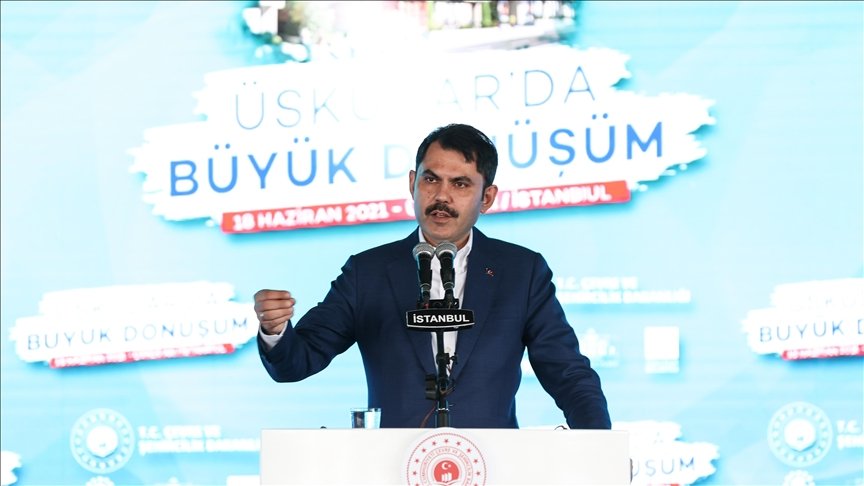 Bakan Kurum: İstanbul’un deprem dönüşümünü ilgilendiren 5 bin konutluk yeni bir etap daha başlatıyoruz