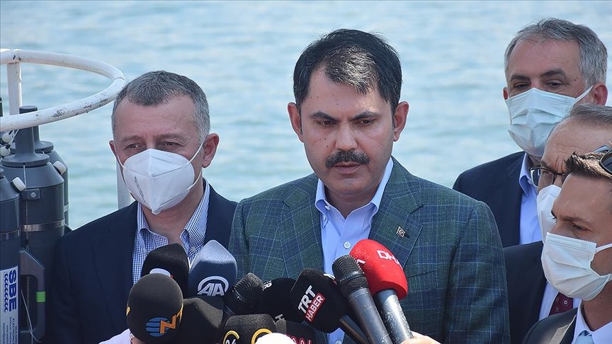 Çevre ve Şehircilik Bakanı Kurum: Marmara’mızı, boğazımızı kaderine terk etmeyeceğiz