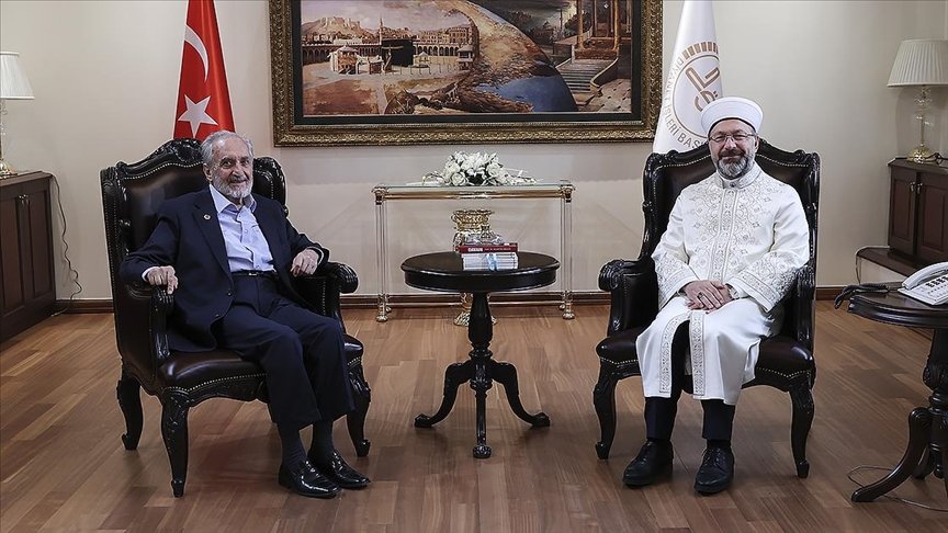 Saadet Partisi Yüksek İstişare Kurulu Başkanı Asiltürk’ten Diyanet İşleri Başkanı Erbaş’a ziyaret