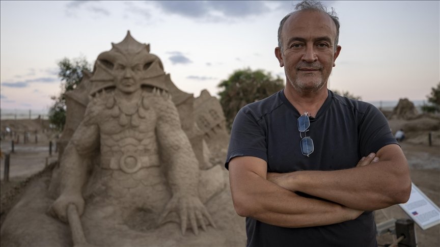 Uluslararası Antalya Kum Heykel Festivali’nin hazırlıkları tamamlandı