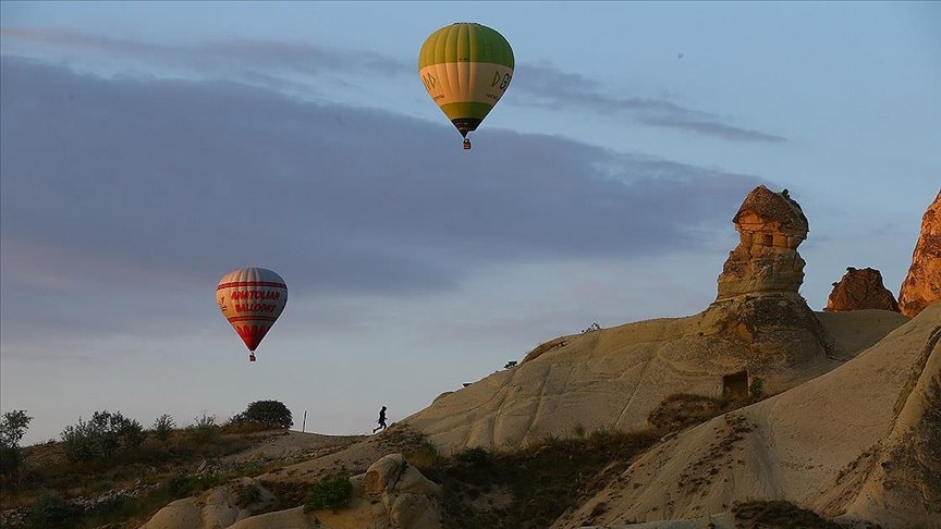 Türkiye’nin gözde turizm merkezlerinden Kapadokya’da hareketlilik artıyor
