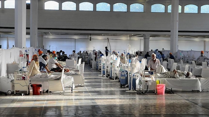 Hindistan’da Kovid-19 salgınında günlük vaka sayısı son 10 haftanın en düşük seviyesinde