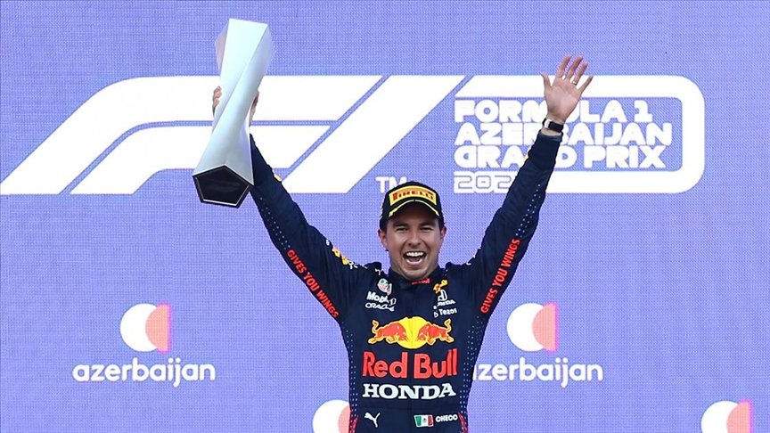 F1 Azerbaycan Grand Prix’sinde zafer Sergio Perez’in