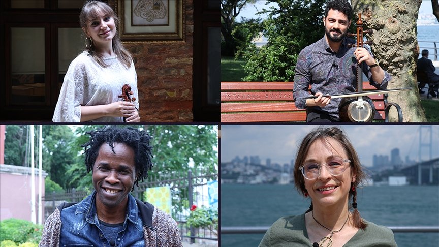 Türkiye’de yaşayan göçmen sanatçılar ‘Dünya Mülteciler Günü’ için bir araya geldi