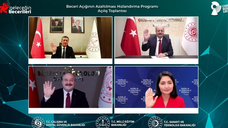 İş gücünün beceri açığı Dünya Ekonomik Forumunun iş birliğiyle azaltılacak