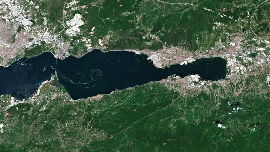Marmara Denizi’ndeki müsilajın yoğunluk haritası çıkarıldı
