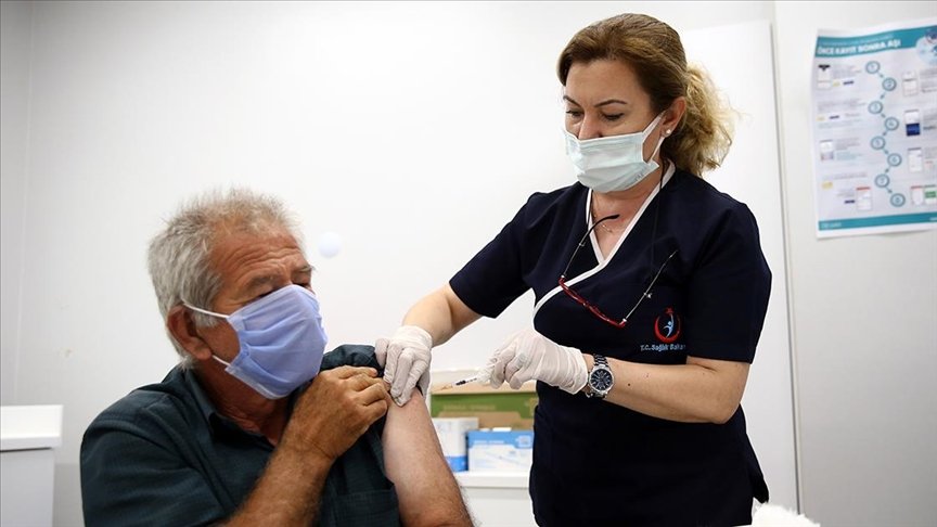 Kovid-19’la mücadele kapsamında uygulanan aşı miktarı 29 milyon 246 bin 861 oldu