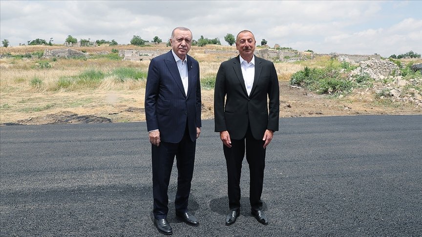 Cumhurbaşkanı Erdoğan Şuşa’da