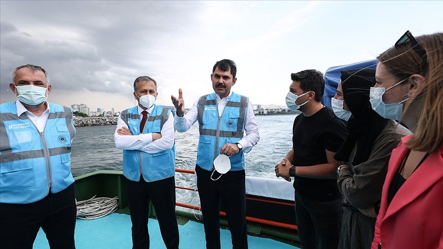 Bakan Kurum: Marmara’mızı beklenenden daha kısa sürede eski haline getireceğiz