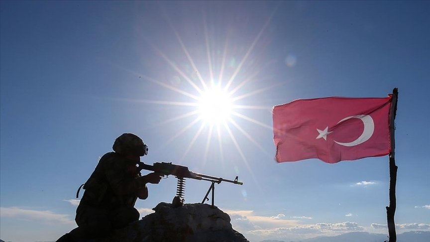 Irak’ın kuzeyinde 5 PKK’lı terörist etkisiz hale getirildi