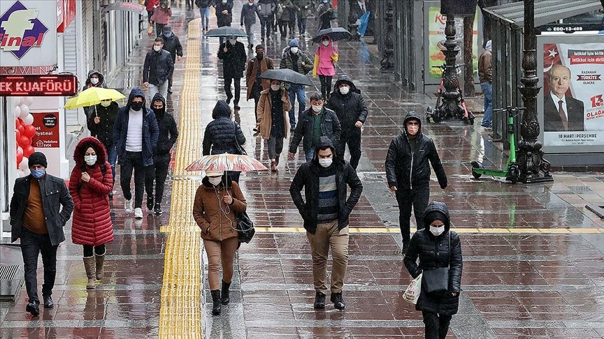 Ankara için kuvvetli yağış uyarısı