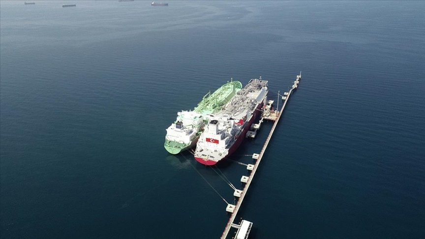 Türkiye’nin ilk FSRU’su Ertuğrul Gazi’ye ilk LNG nakli başarıyla tamamlandı