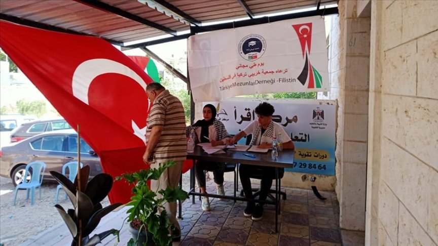 Türkiye mezunu Filistinliler, Batı Şeria’daki ‘Tıp Günü’ etkinliğinde halka ücretsiz sağlık hizmeti sundu
