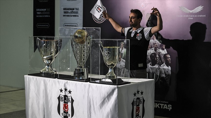 Beşiktaş’ın kupaları başkentte