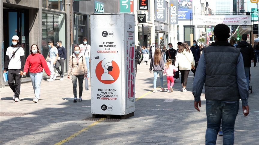 Belçika’da Kovid-19 vakaları marttan beri ilk kez arttı