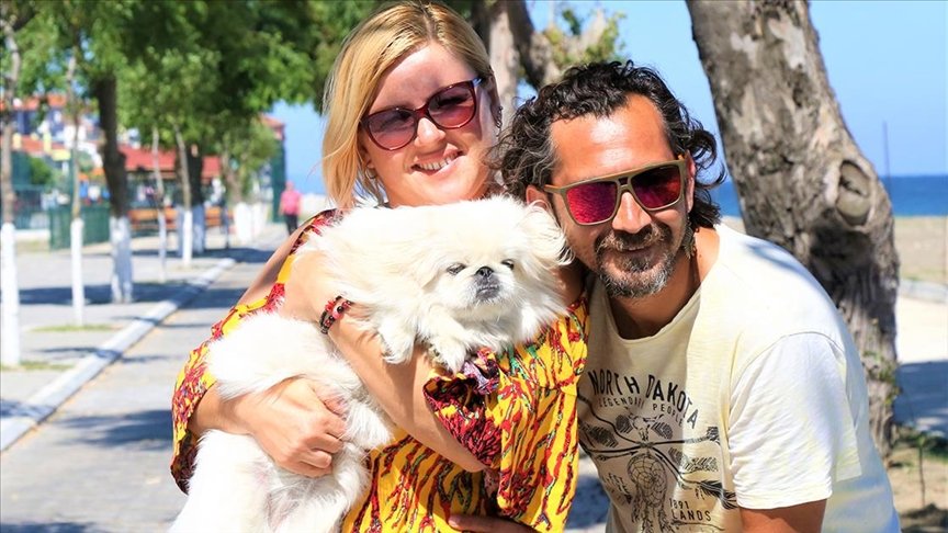 Evlerini ve hayallerini ‘Tosbavan’a’ yükleyen çift Türkiye turu yapıyor