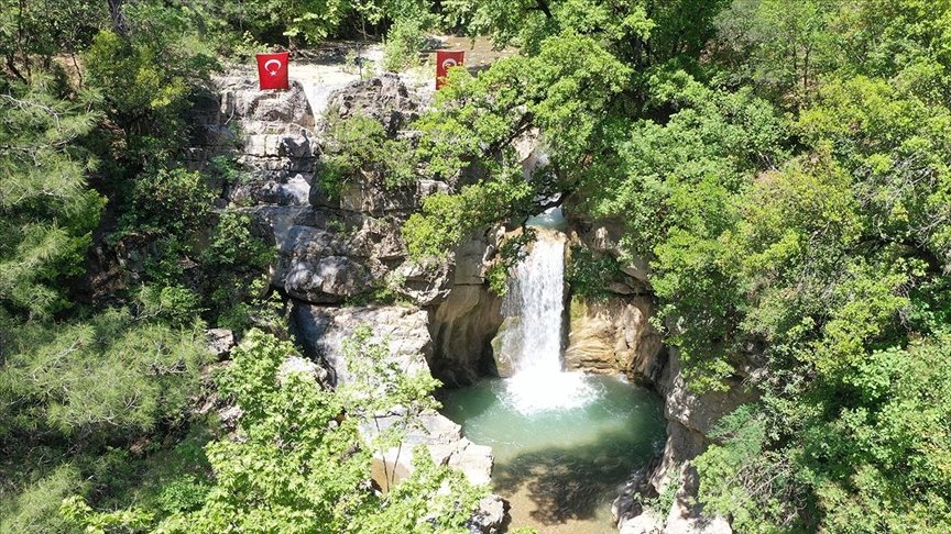 Kahramanmaraş’ın saklı güzelliği ‘Galgamaç Şelalesi’