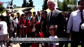 19 Mayıs’da Gaziantep’in Spor Altyapısı Önemli Protokol