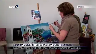 59’un Da Üniversiteli 63 Yaşında Öğretmen Oldu