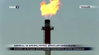 Amerikalı Ve Avrupalı Petrol Şirketleri Venezuela’da