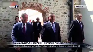 Bakan Çavuşoğlu Terörün Her Türü İle Mücadele Edilmeli