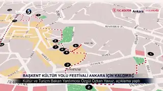 Başkent Kültür Yolu Festivali Ankara İçin Kaldıraç