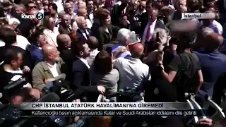 Chp İstanbul Atatürk Havalimanı’na Giremedi