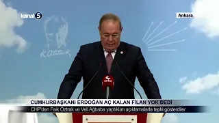 Cumhurbaşkanı Erdoğan Aç Kalan Filan Yok Dedi