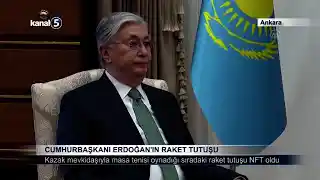 Cumhurbaşkanı Erdoğan’ın Raket Tutuşu