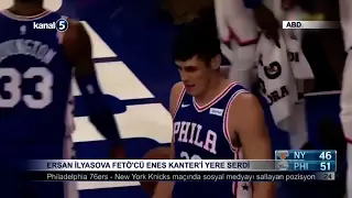Ersan İlyasova Fetö’cü Enes Kanter’i Yere Serdi