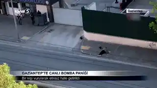 Gaziantep’te Canlı Bomba Paniği