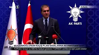 Kılıçdaroğlu’nun Kaçış Planı İddialarına AK Parti’den Yanıt
