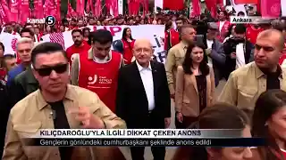 Kılıçdaroğlu’yla İlgili Dikkat Çeken Anons