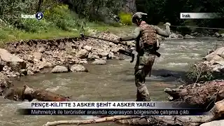 Pençe-Kilit’te 3 Asker Şehit 4 Asker Yaralı