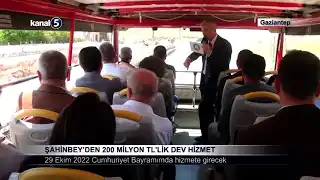 Şahinbey’den 200 Milyon Tl’lik Dev Hizmet