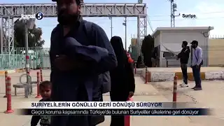 Suriyelilerin Gönüllü Geri Dönüşü Sürüyor