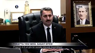 Tokat’ta Yeni Nesil Sanayi Sitesi