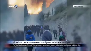 Türkiye Tacikistan’daki Gelişmelerinden Endişeli