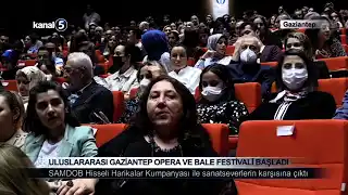Uluslararası Gaziantep Opera Ve Bale Festivali Başladı