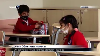 20 Bin Öğretmen Ataması