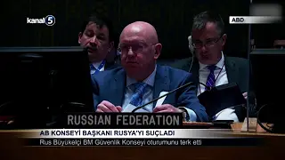 AB Konseyi Başkanı Rusya’yı Suçladı
