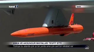 Anka ve Aksungur Mayınları Tespit Etti