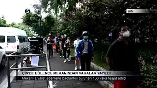 Çin’de Eğlence Mekanından Vakalar Yayıldı