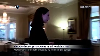 Finlandiya Başbakanının Testi Pozitif Çıktı