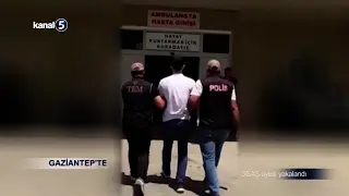 Gaziantep’te Firari DEAŞ’lı Yakalandı