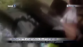 Gaziantep’te Uyuşturucu Zilleti Bitmiyor
