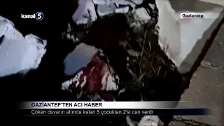 Gaziantep’ten Acı Haber